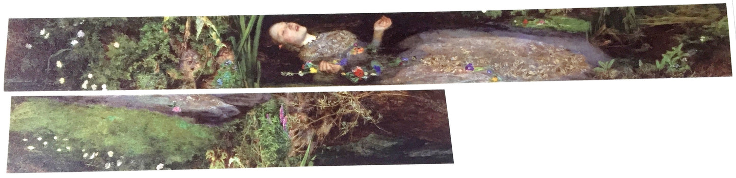 Jidam - John Everett Millais' Ophelia masking tape SAMPLES