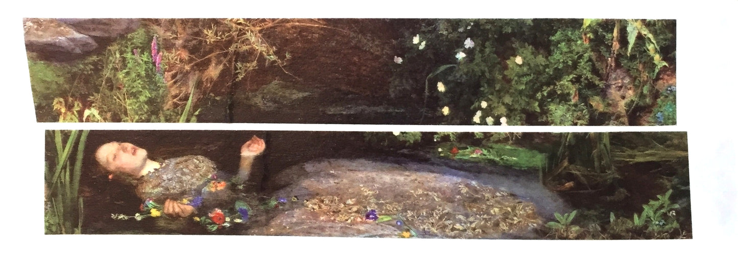 Jidam - John Everett Millais' Ophelia masking tape SAMPLES