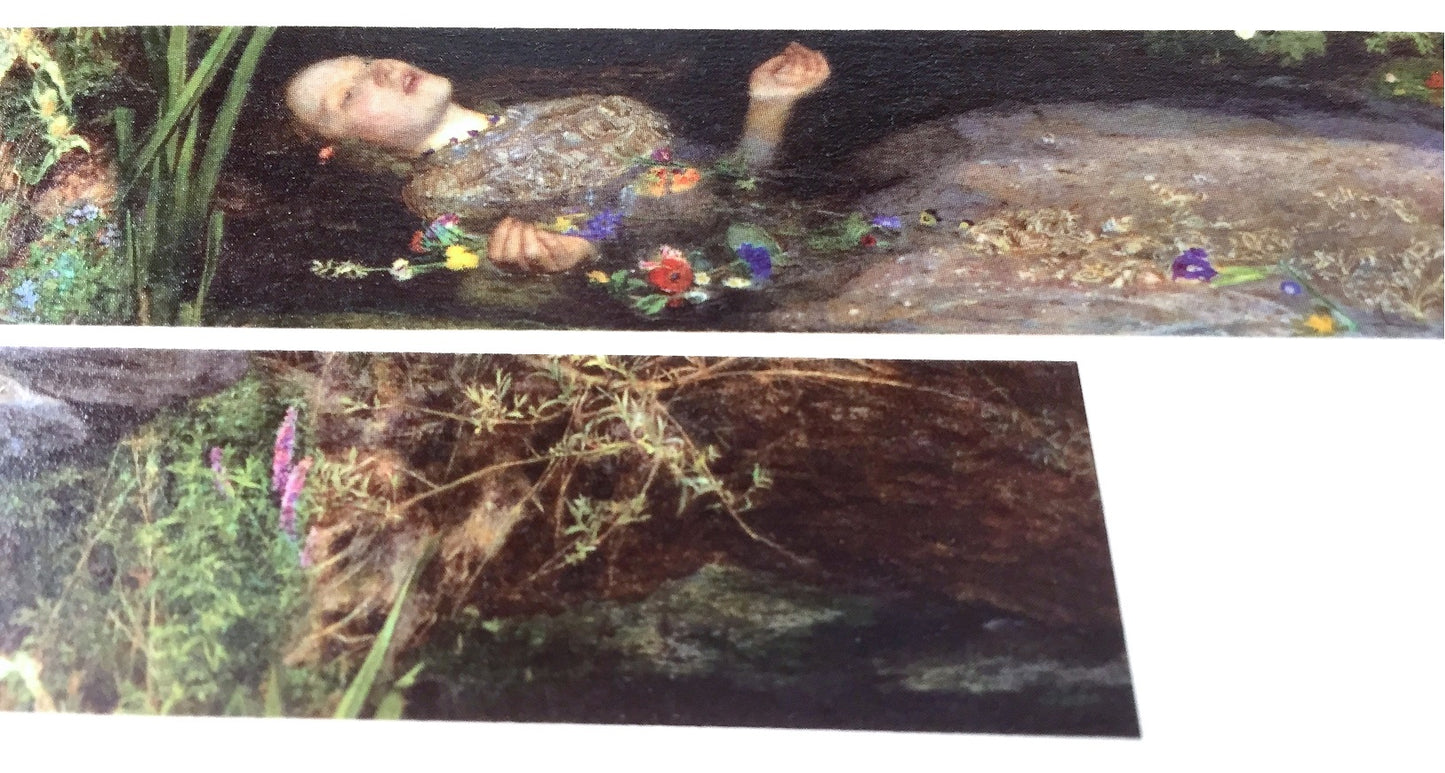 Jidam - John Everett Millais' Ophelia masking tape SAMPLES
