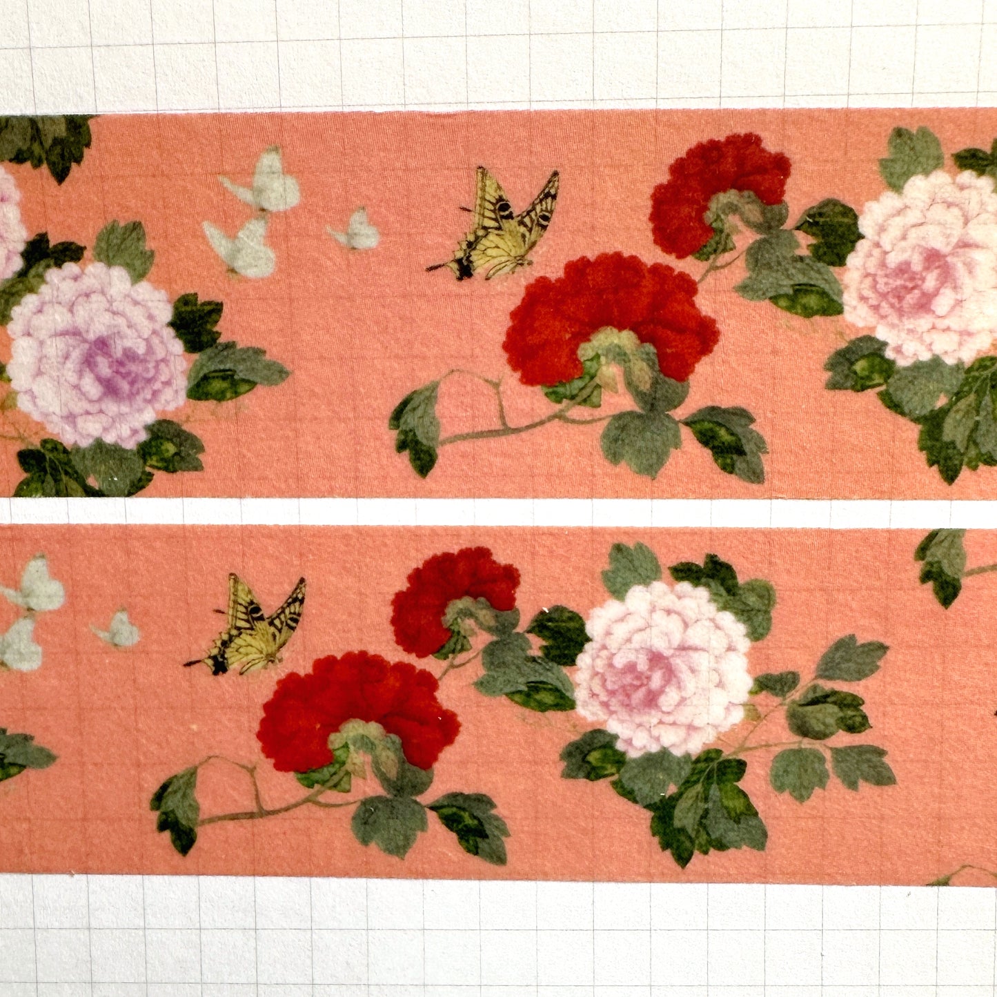 Jidam - Bufferflies and Flowers masking tape SAMPLES