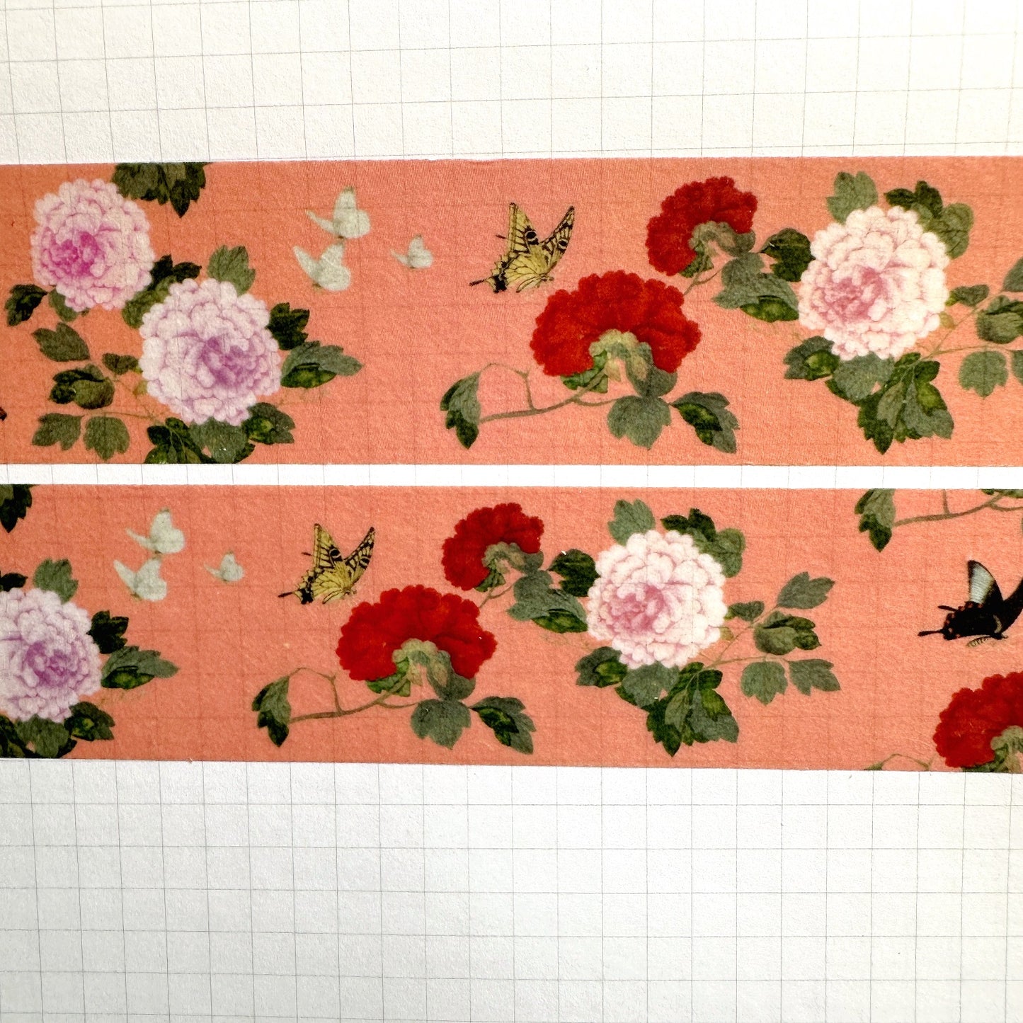 Jidam - Bufferflies and Flowers masking tape SAMPLES