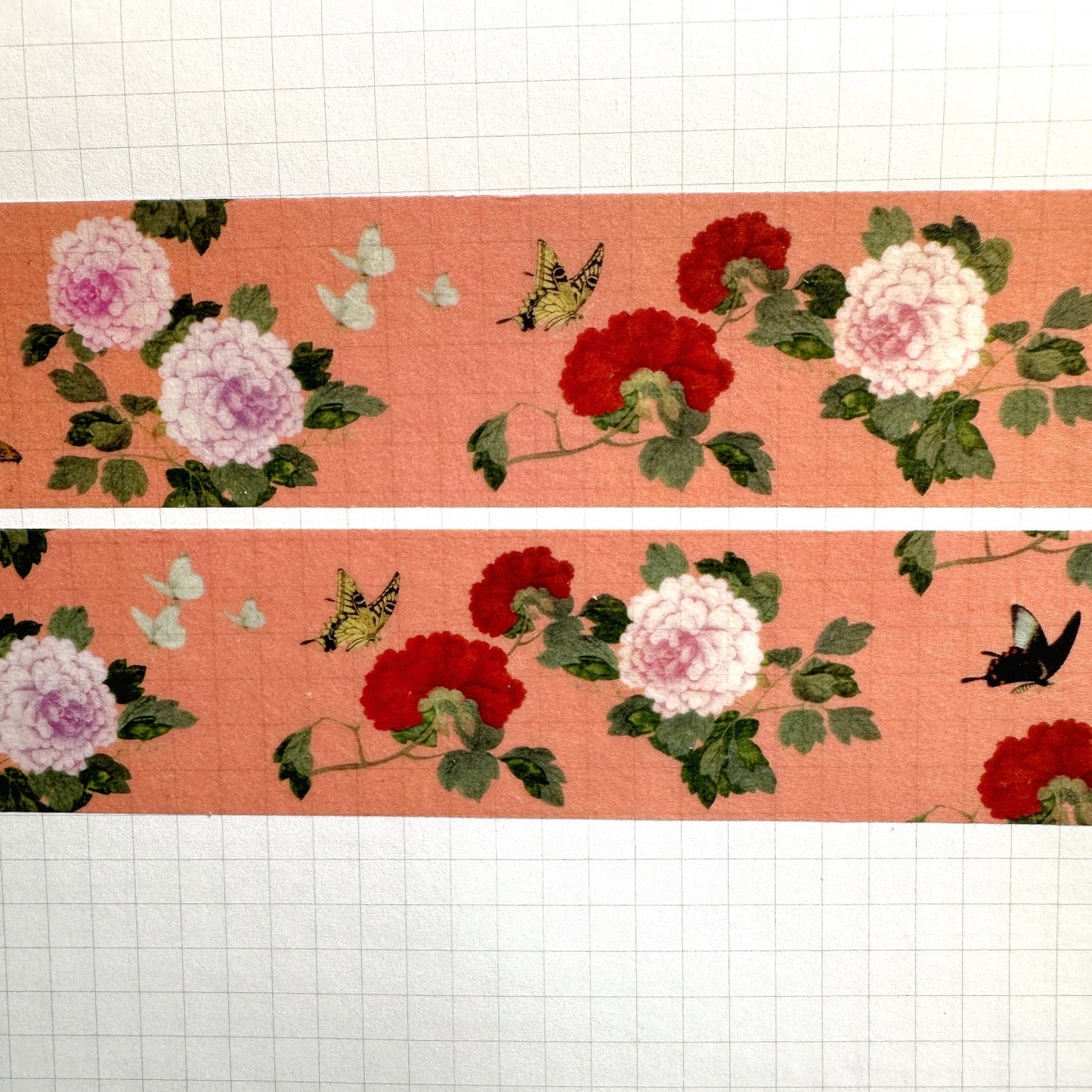 Jidam - Bufferflies and Flowers masking tape SAMPLES