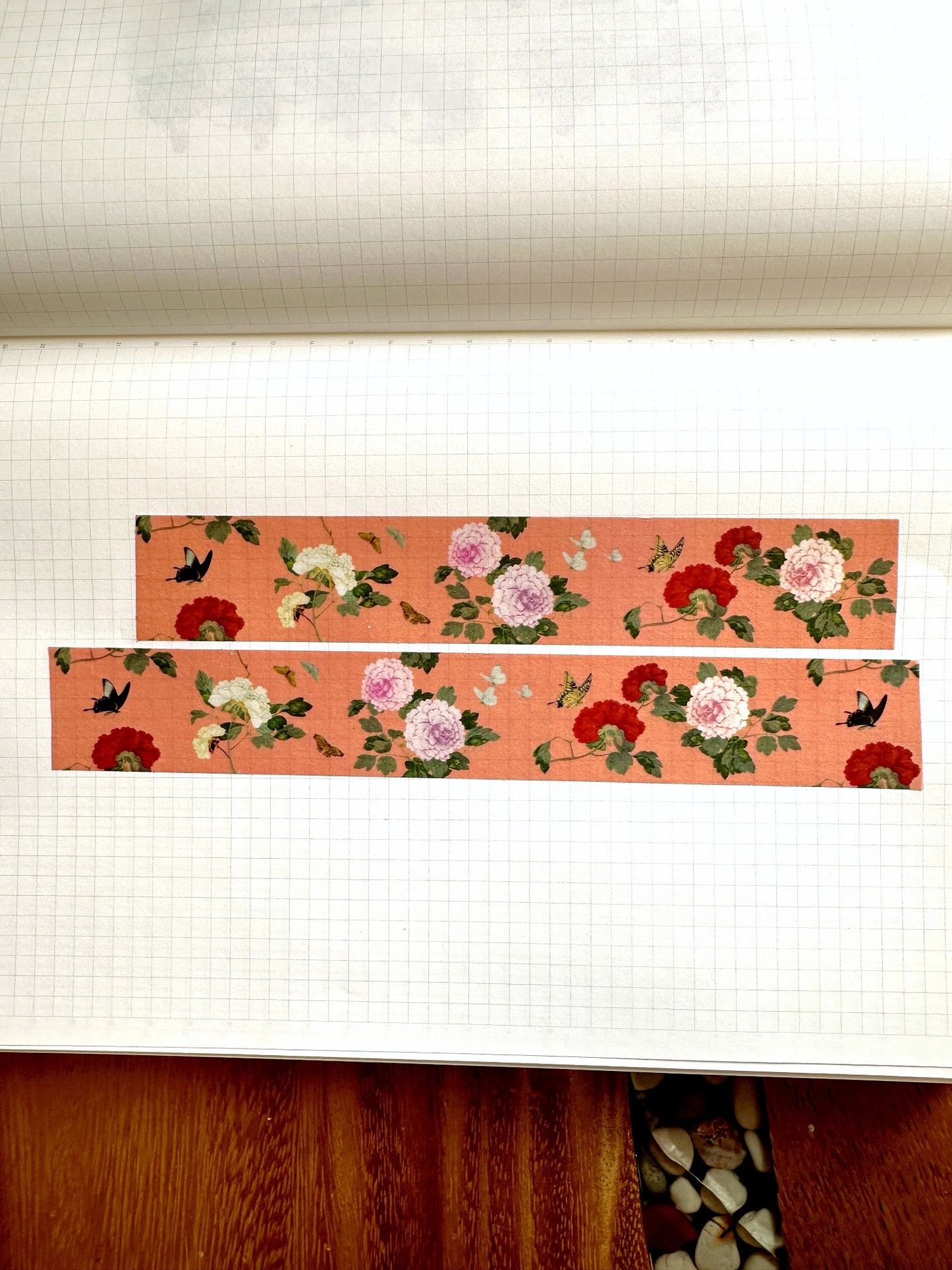 Jidam - Bufferflies and Flowers masking tape SAMPLES