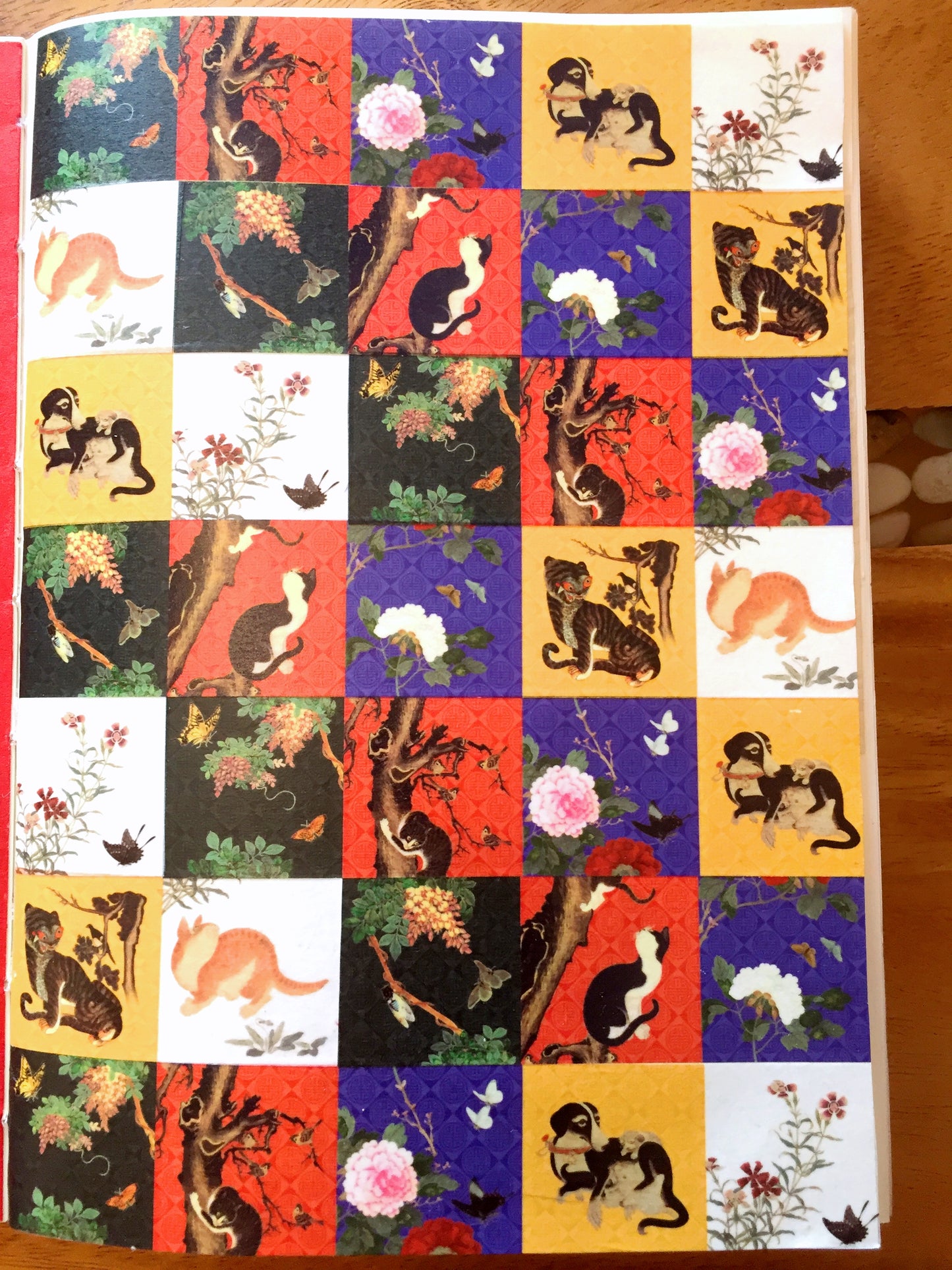 Jidam - Korean Traditional Paintings masking tape SAMPLES