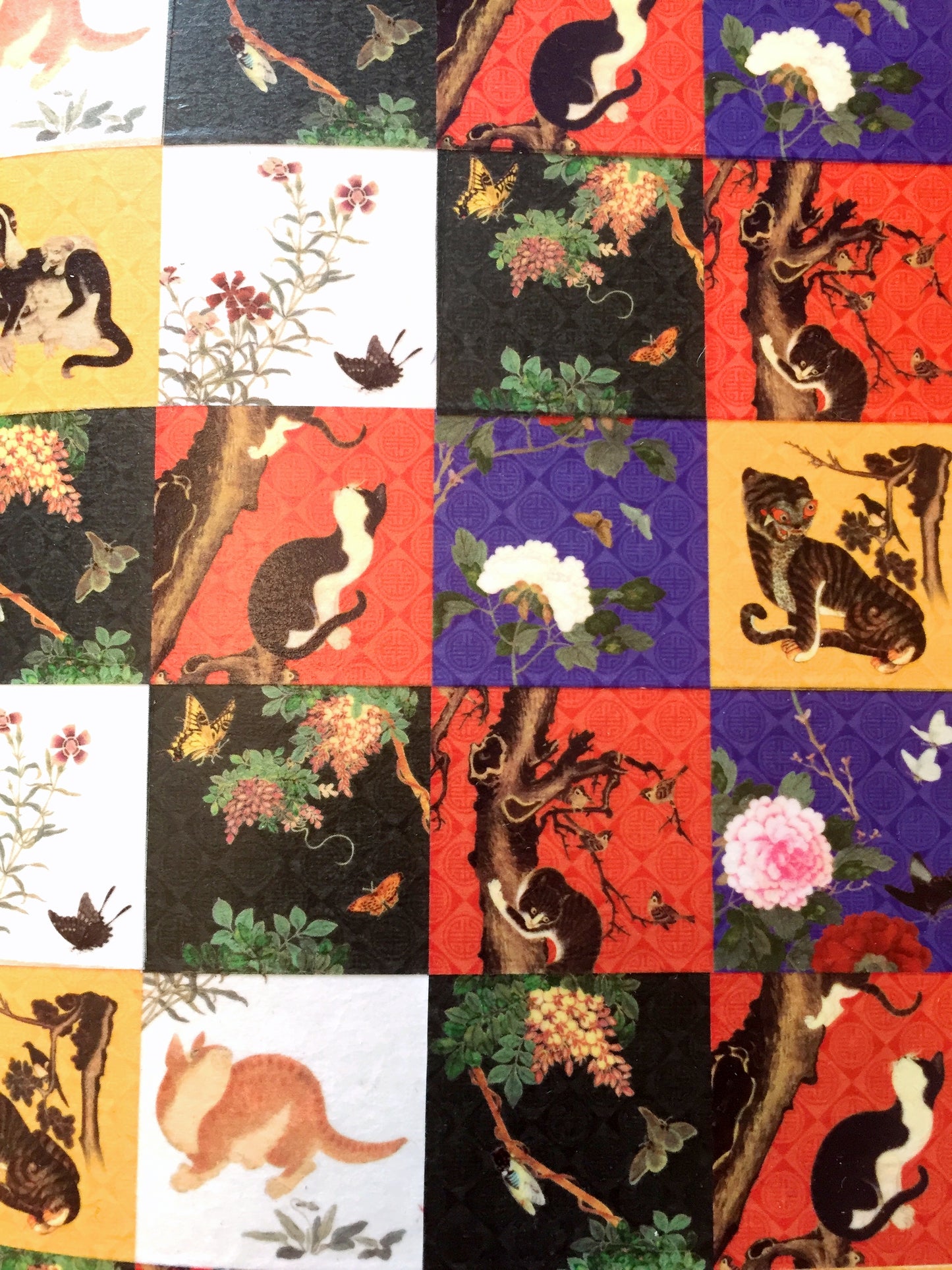Jidam - Korean Traditional Paintings masking tape SAMPLES