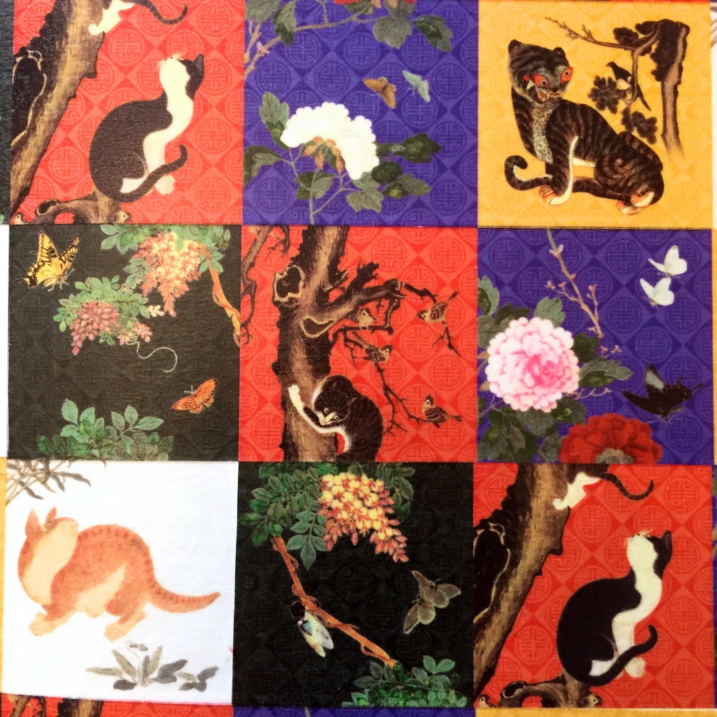 Jidam - Korean Traditional Paintings masking tape SAMPLES