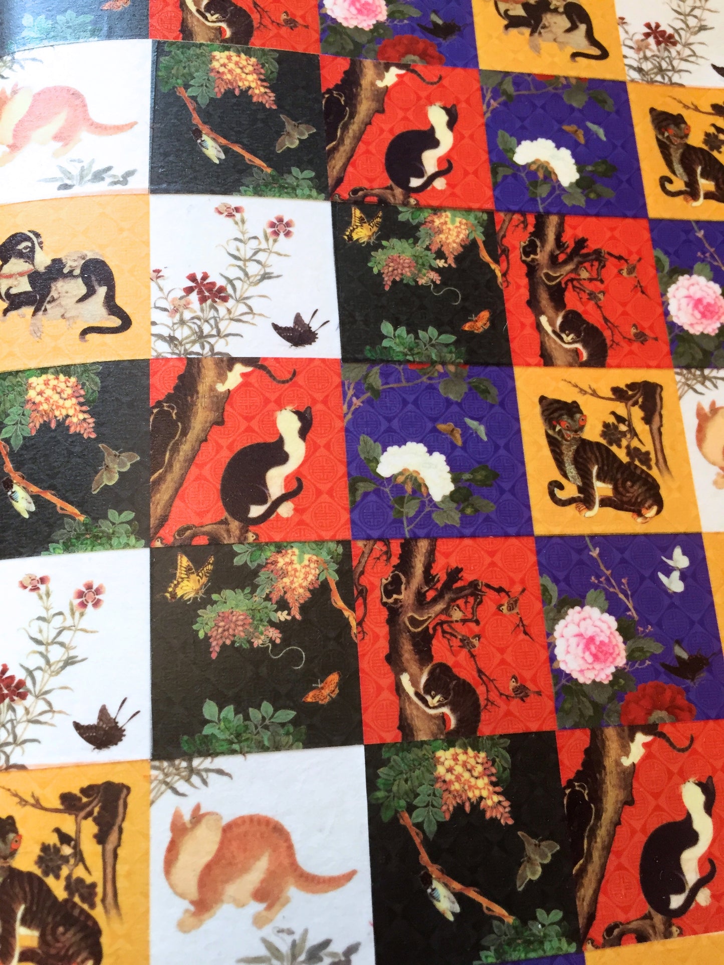 Jidam - Korean Traditional Paintings masking tape SAMPLES