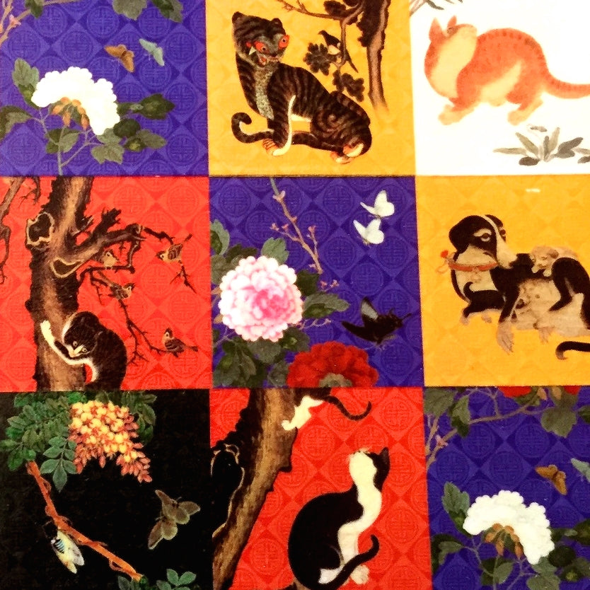 Jidam - Korean Traditional Paintings masking tape SAMPLES