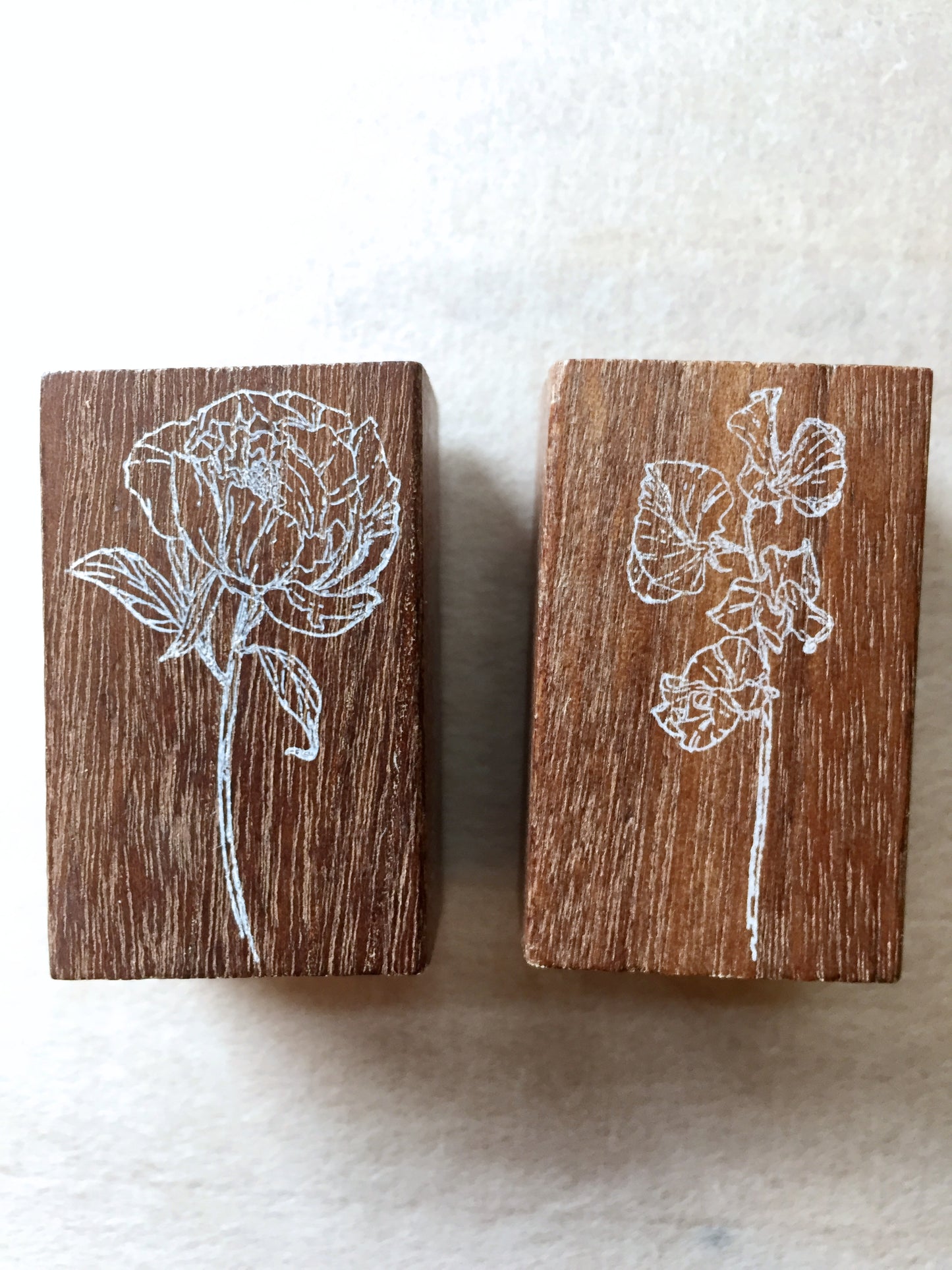 Jieyanow Atelier - Garden of Inspiration rubber stamps [Pre-loved]