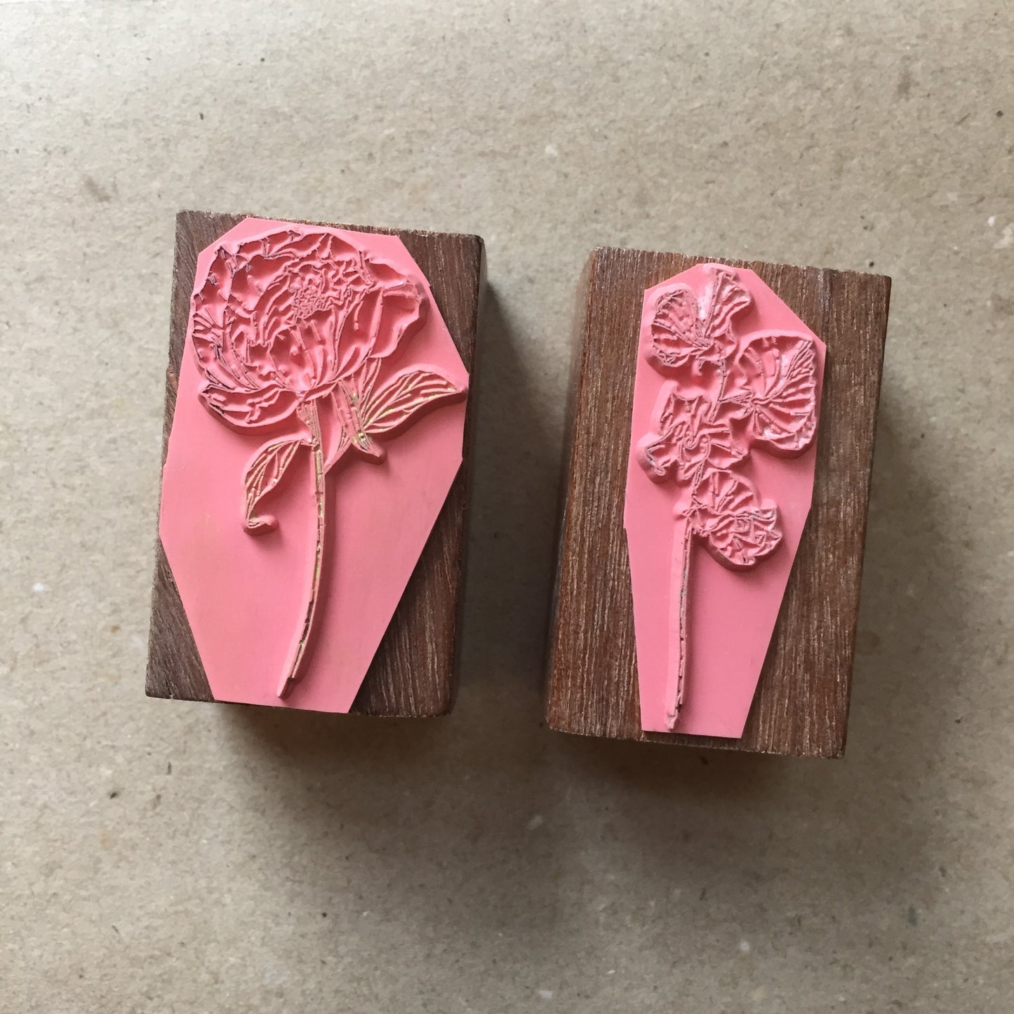 Jieyanow Atelier - Garden of Inspiration rubber stamps [Pre-loved]