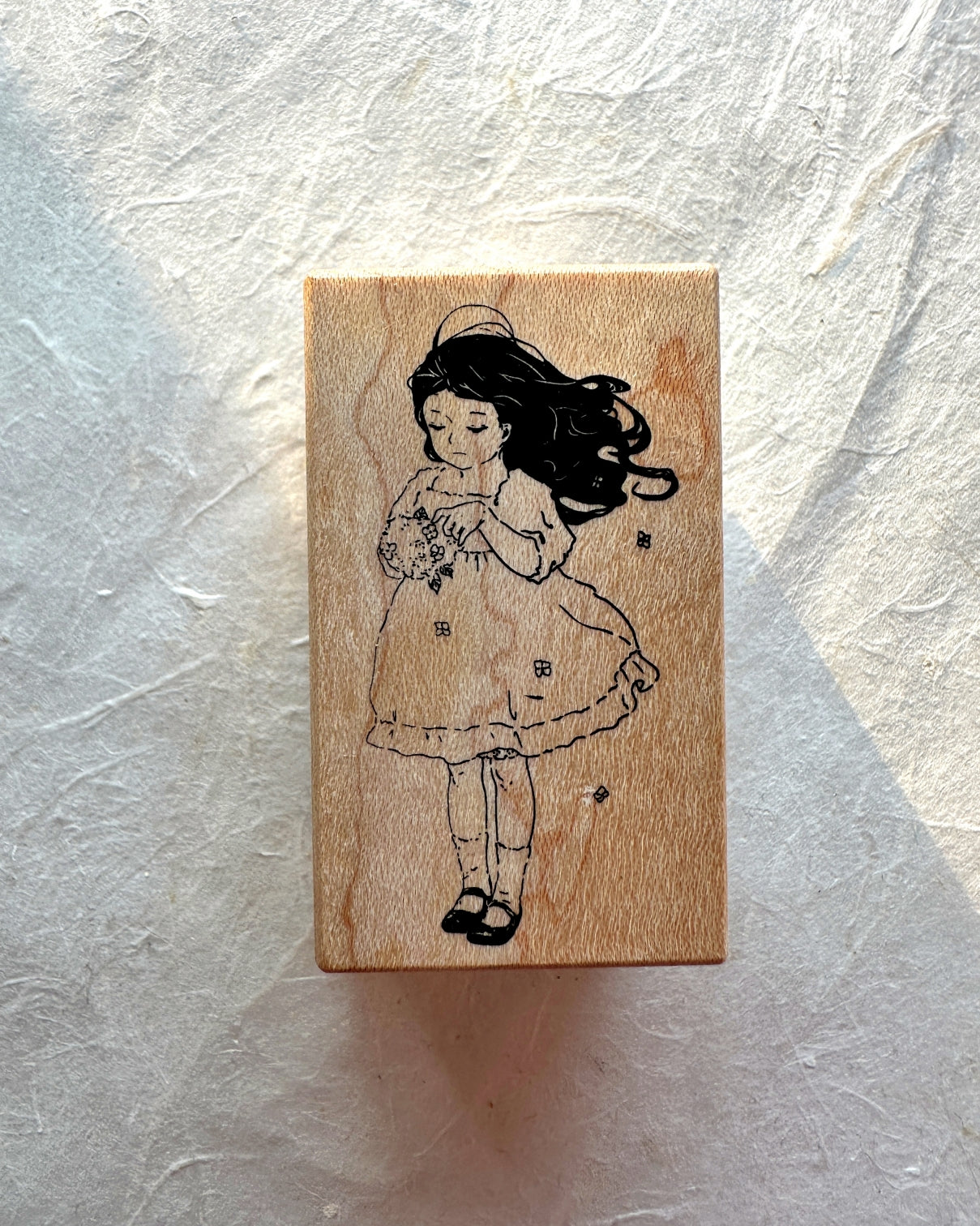 Joy You Studio - flower girls rubber stamps [Lightly Used]