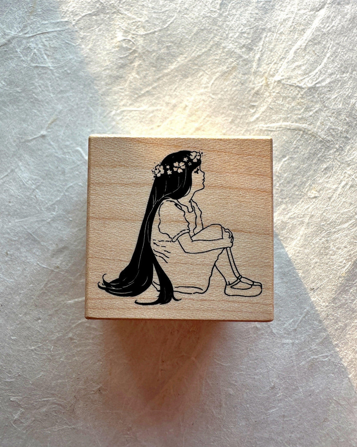 Joy You Studio - flower girls rubber stamps [Lightly Used]