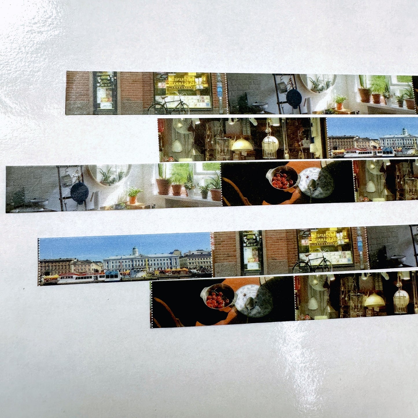 KMMILE - Let's Go Helsinki perforated washi tape SAMPLES
