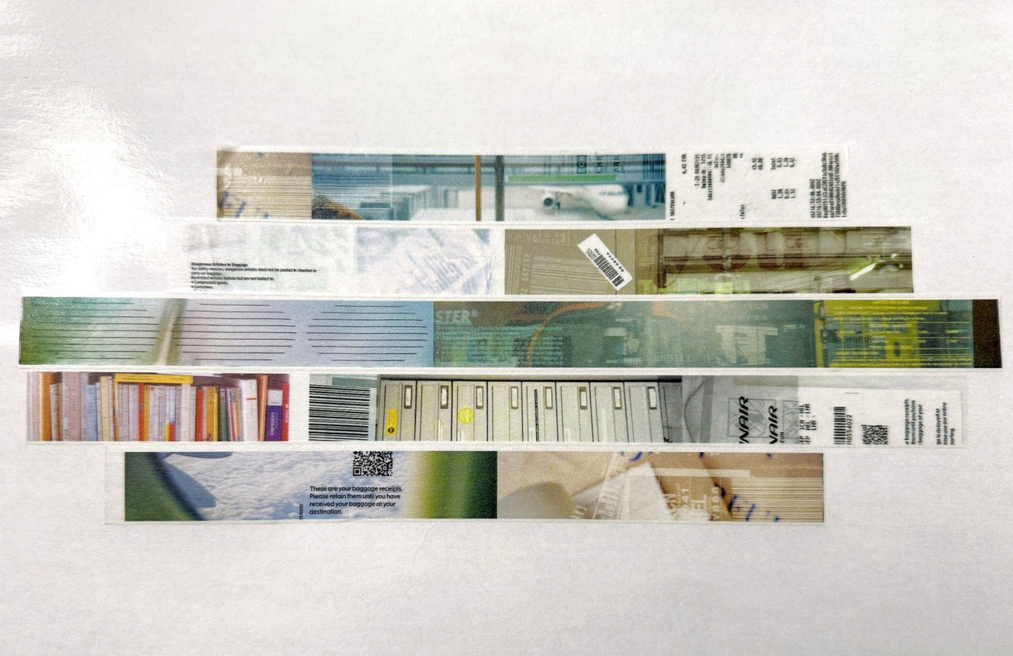 KMMILE - Scrap masking tape SAMPLES (1 meter)
