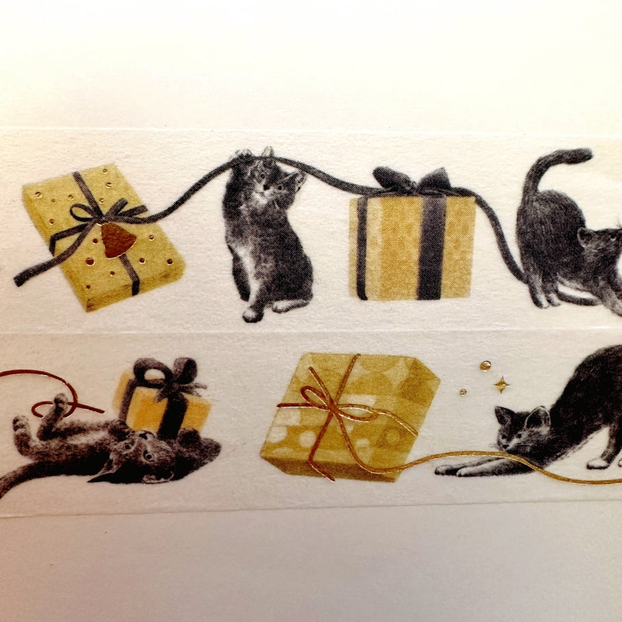 Kawi - Interlude gold foil washi tape SAMPLES