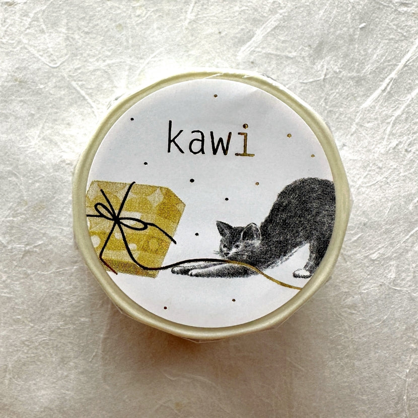 Kawi - Interlude gold foil washi tape SAMPLES