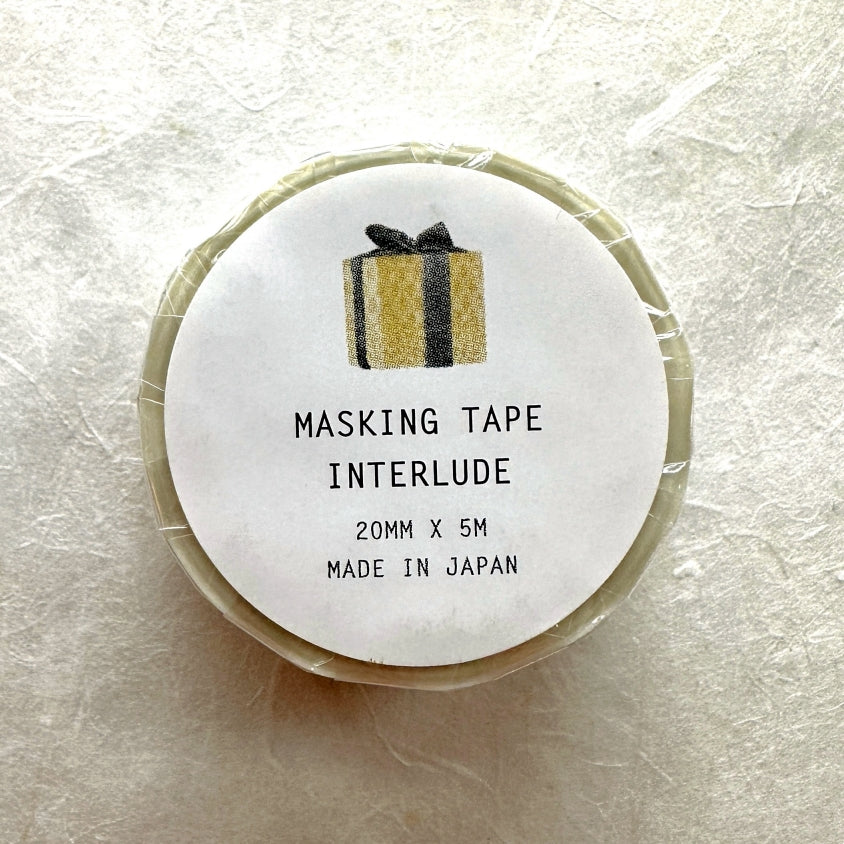 Kawi - Interlude gold foil washi tape SAMPLES