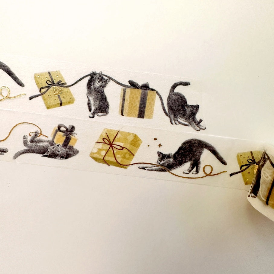 Kawi - Interlude gold foil washi tape SAMPLES