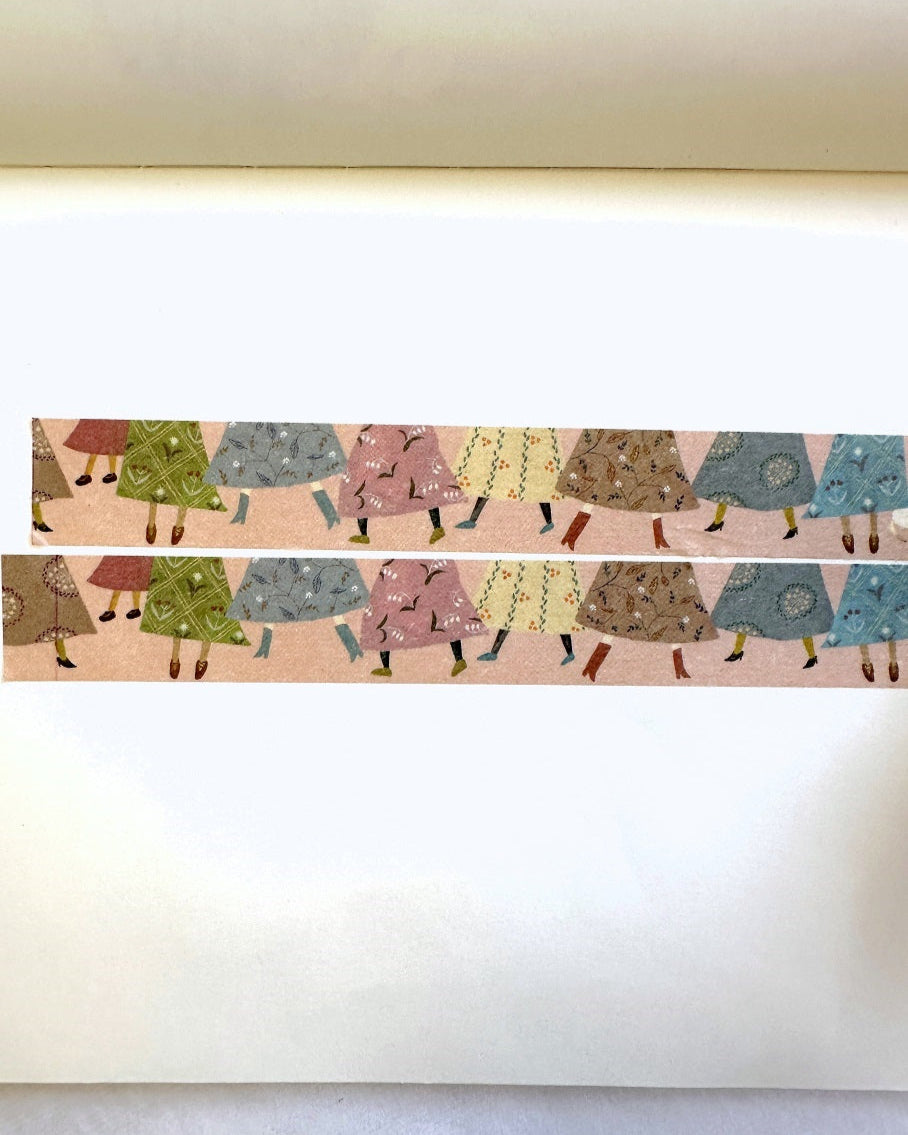 Keibunsha/MeriBUN - The World That Cats Look Up At washi tape SAMPLES