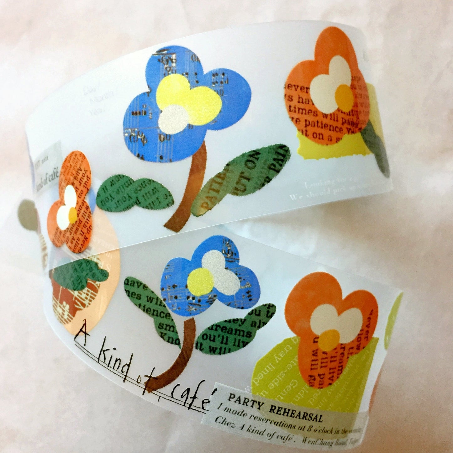 A Kind of Café - LIMITED The Song of Les Pensées PET tape SAMPLES