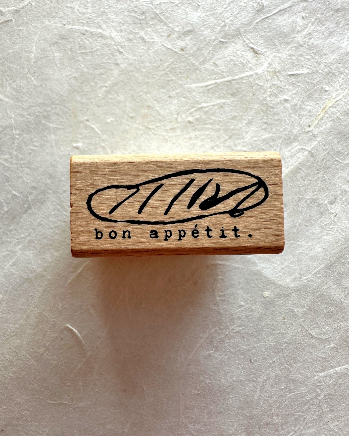A Kind of Café - Bon Appétit rubber stamp [Pre-loved]