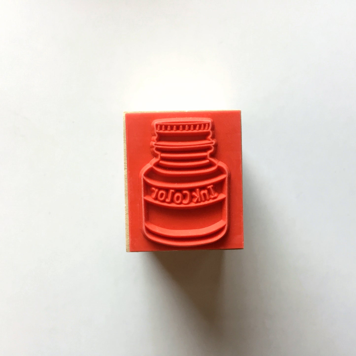 Kodomo No Kao x Siawasehanko Sunkodo rubber stamps - Relax, Ink Color, Notes, Good Morning, Mail [New]