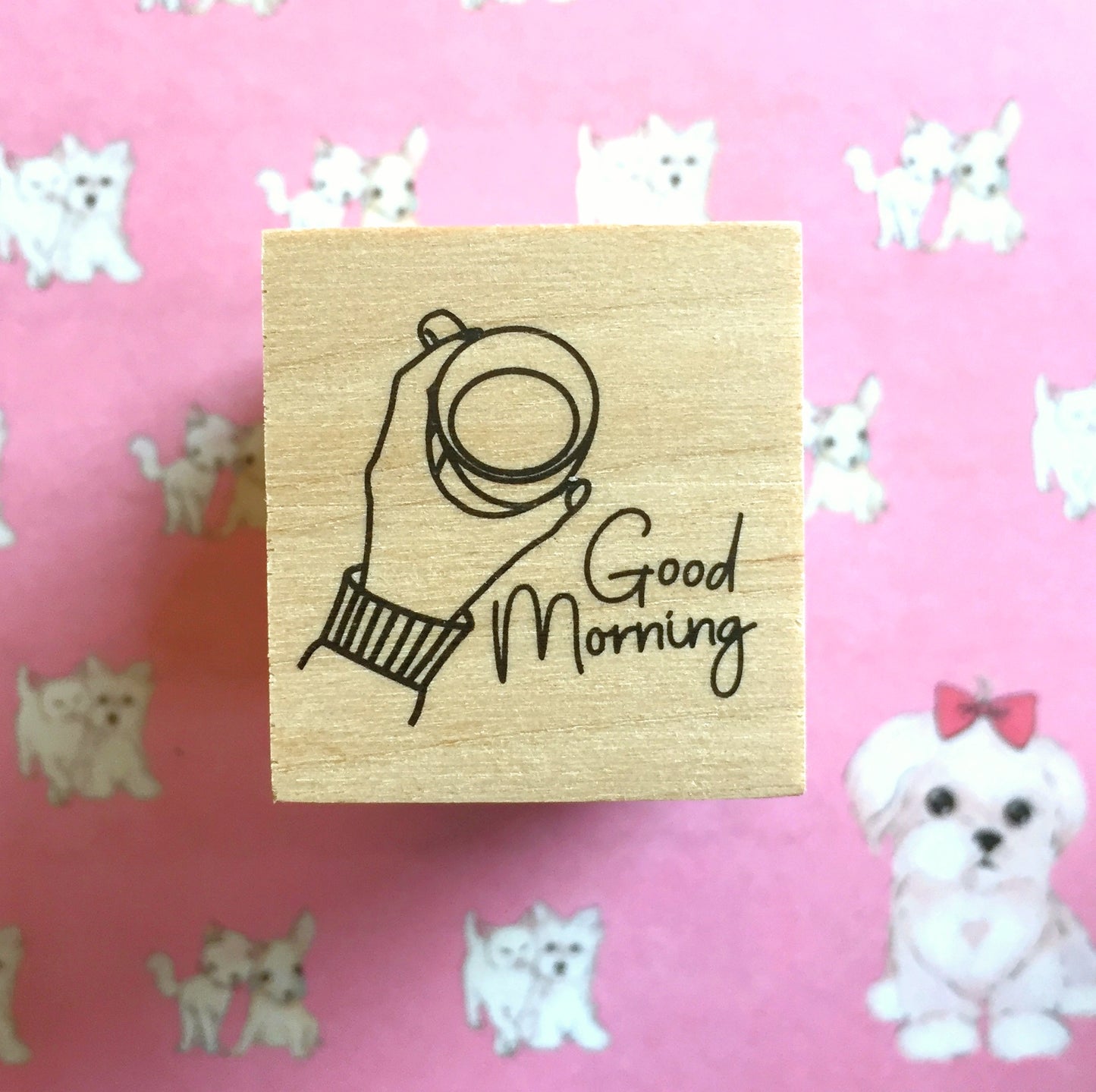 Kodomo No Kao x Siawasehanko Sunkodo rubber stamps - Relax, Ink Color, Notes, Good Morning, Mail [New]