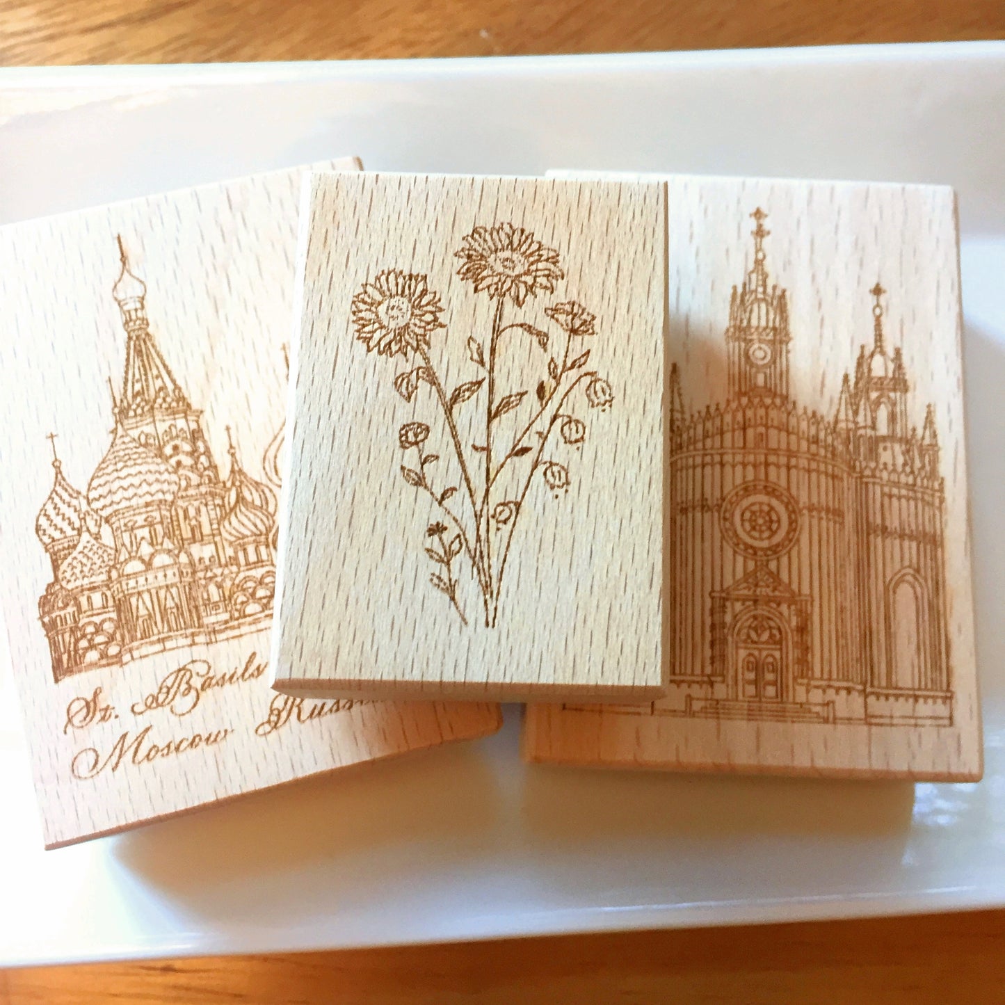 KumaYankee x Cikki Christine - Russian Church stamps [New]