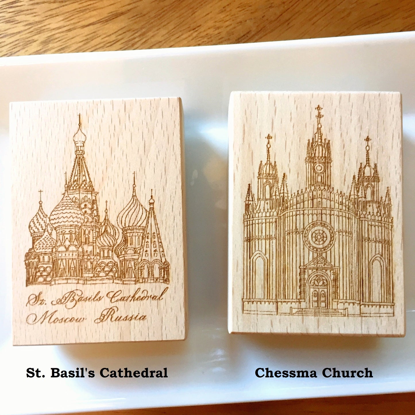 KumaYankee x Cikki Christine - Russian Church stamps [New]