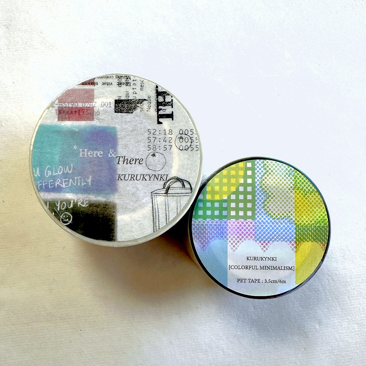 Kurukynki - Here and There washi tape SAMPLES