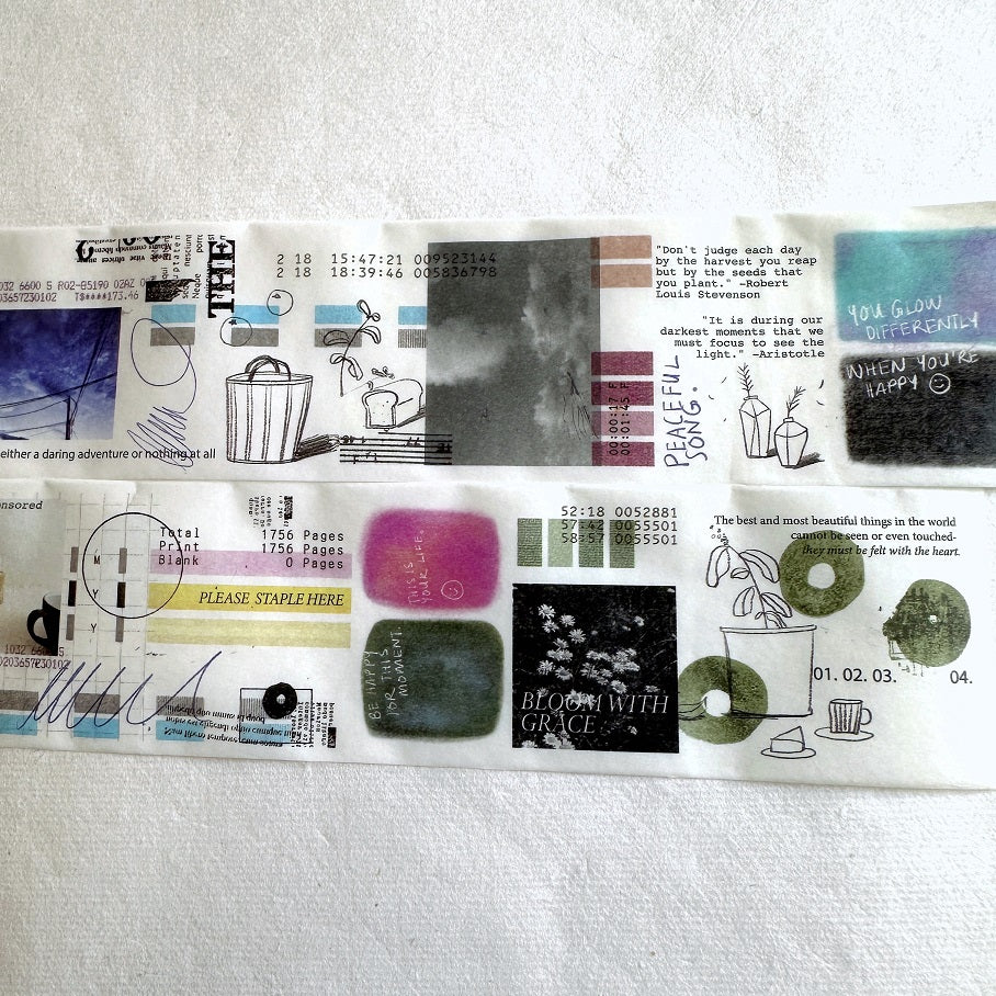 Kurukynki - Here and There washi tape SAMPLES