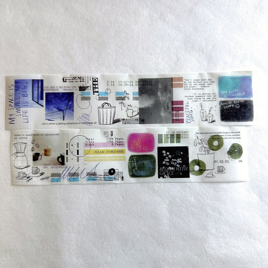 Kurukynki - Here and There washi tape SAMPLES