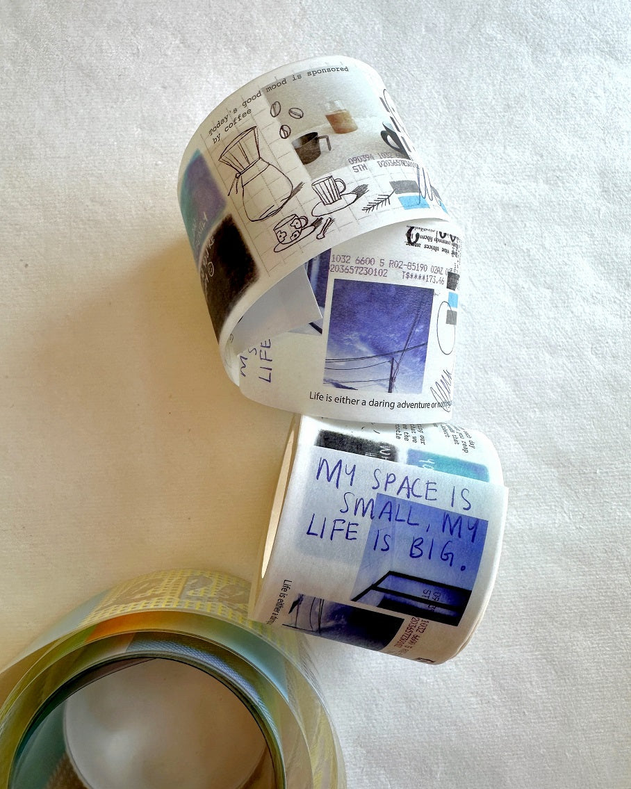 Kurukynki - Here and There washi tape SAMPLES