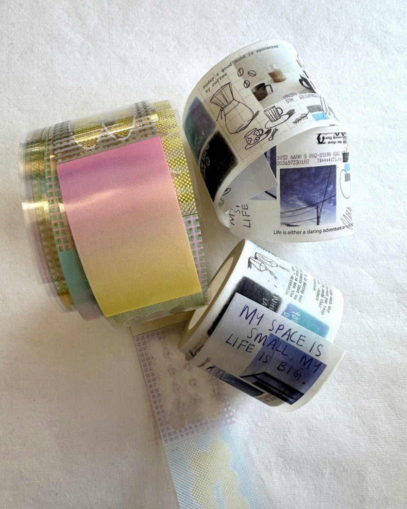 Kurukynki - Here and There washi tape SAMPLES