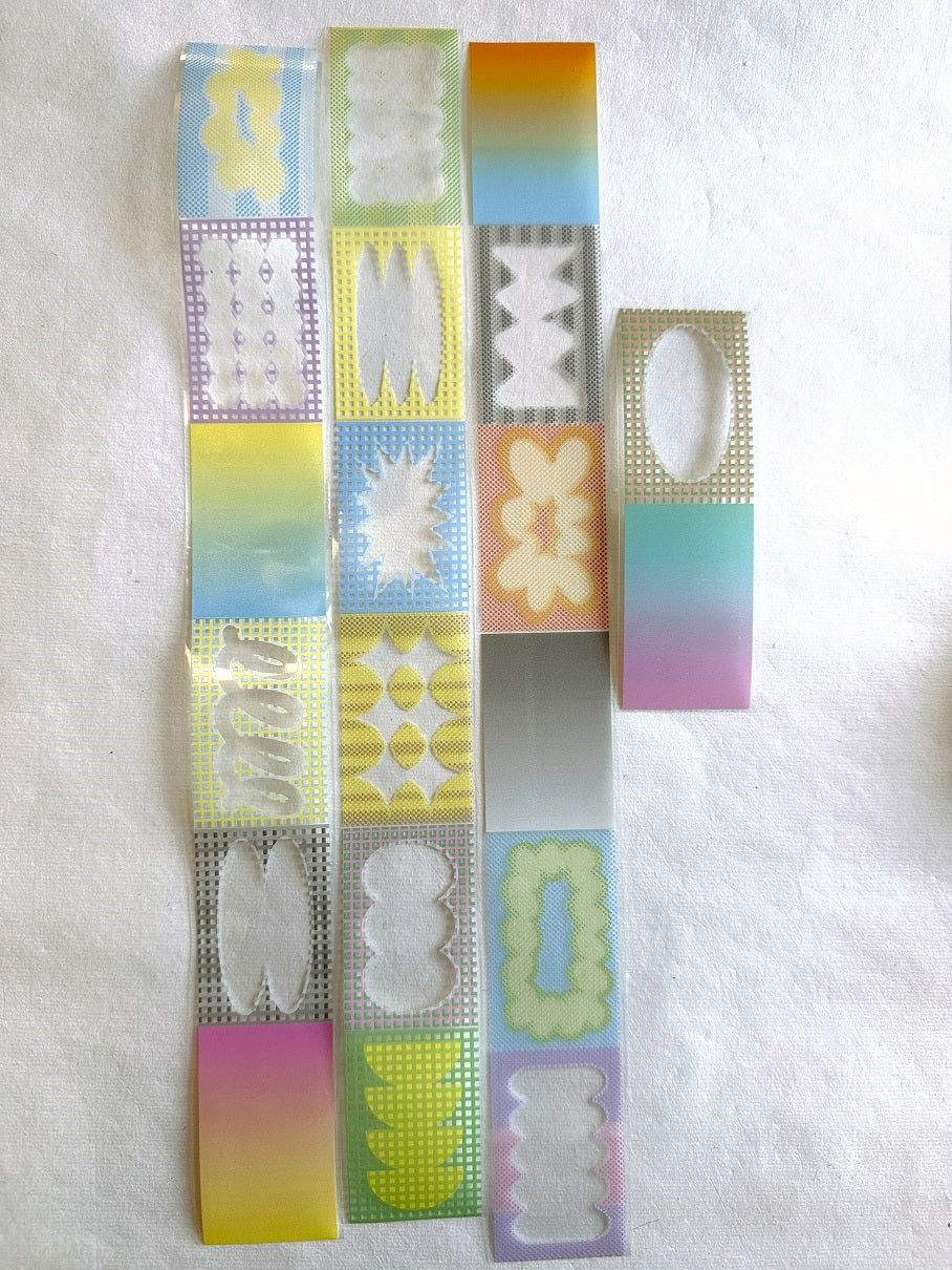 Kurukynki - Colourful Minimalism PET tape SAMPLES