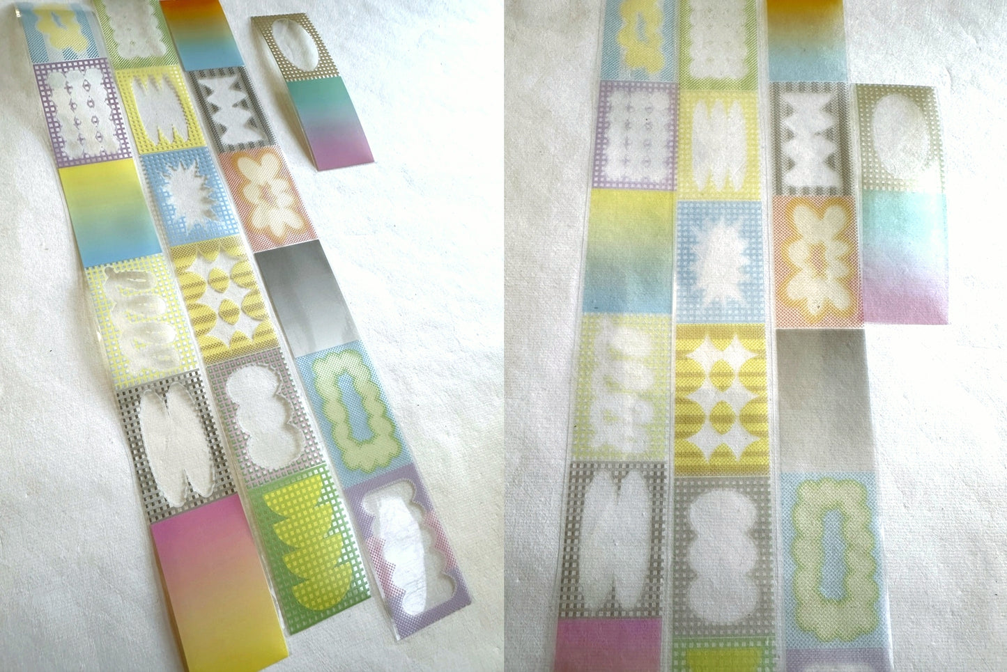 Kurukynki - Colourful Minimalism PET tape SAMPLES