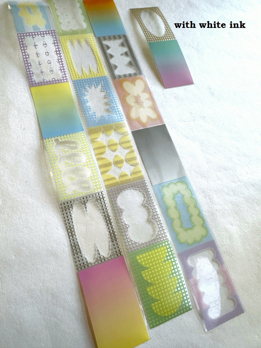 Kurukynki - Colourful Minimalism PET tape SAMPLES