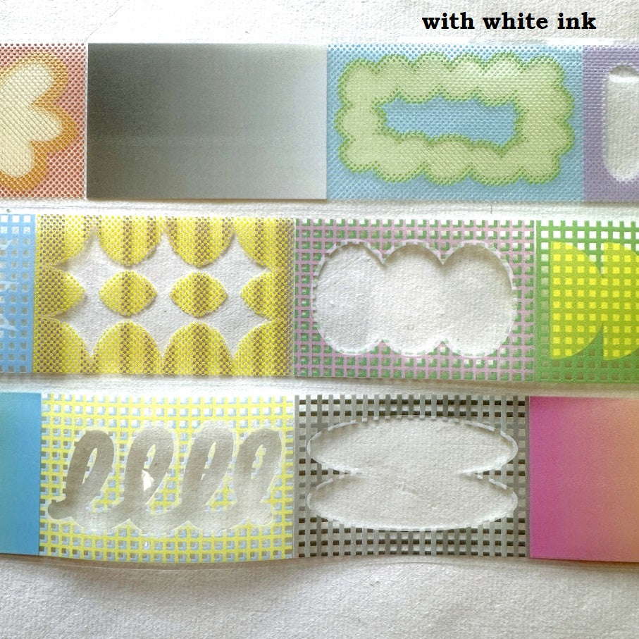 Kurukynki - Colourful Minimalism PET tape SAMPLES