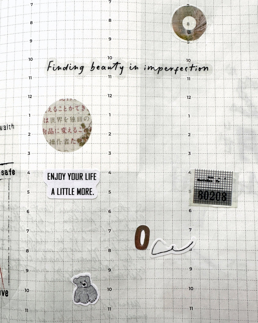Kurukynki - Rough Out washi tape SAMPLES