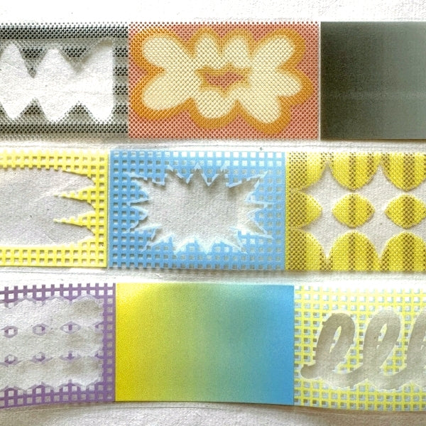 Kurukynki - Colourful Minimalism PET tape SAMPLES