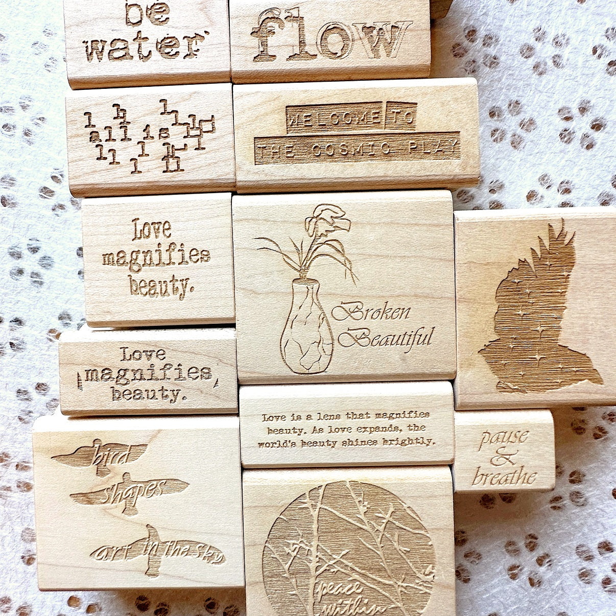 TAOthings Studio - "All is One" rubber stamp
