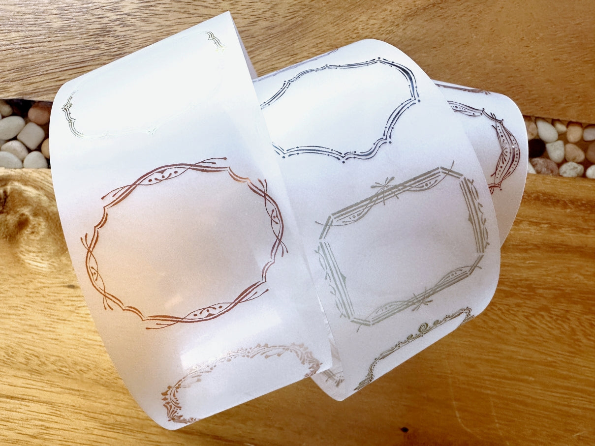 Lin Chia Ning - Retro Frames Color PET tape SAMPLES