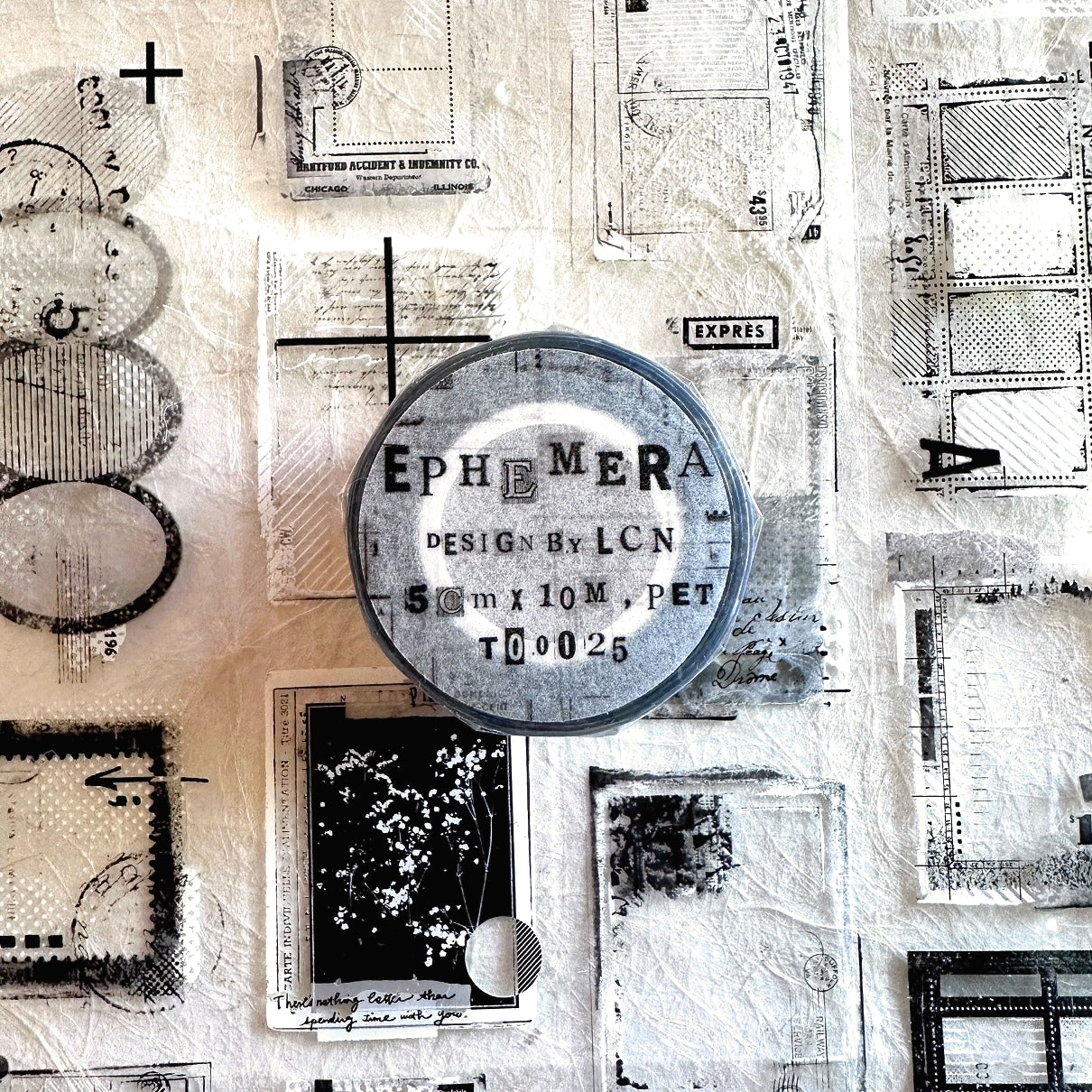 Lin Chia Ning - Ephemera PET tape (5 cm x 200 cm) SAMPLES