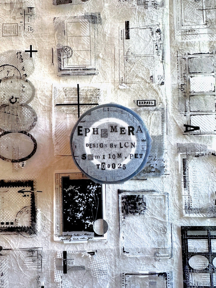 Lin Chia Ning - Ephemera PET tape (5 cm x 200 cm) SAMPLES