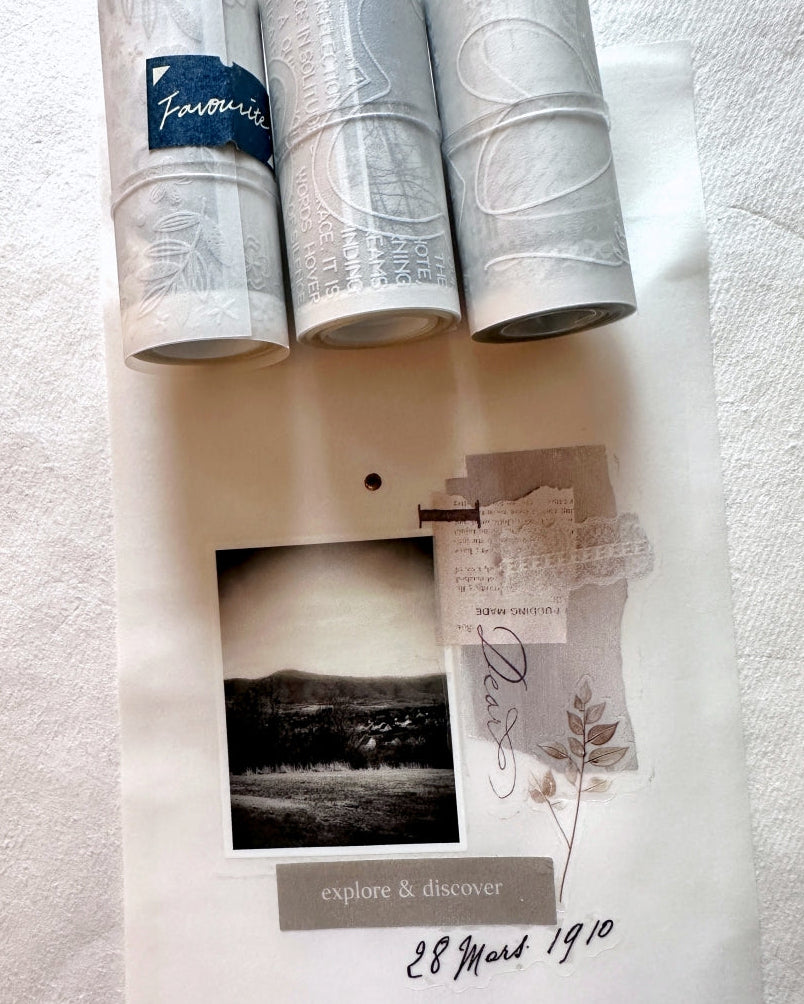 Traveling on Paper - Favourite City kiss-cut washi tape SAMPLES