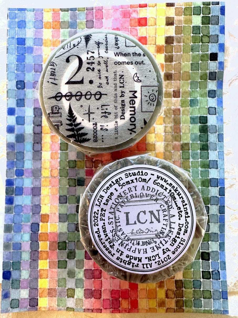 Lin Chia Ning - This and That PET tape (5 cm x 200 cm) SAMPLES