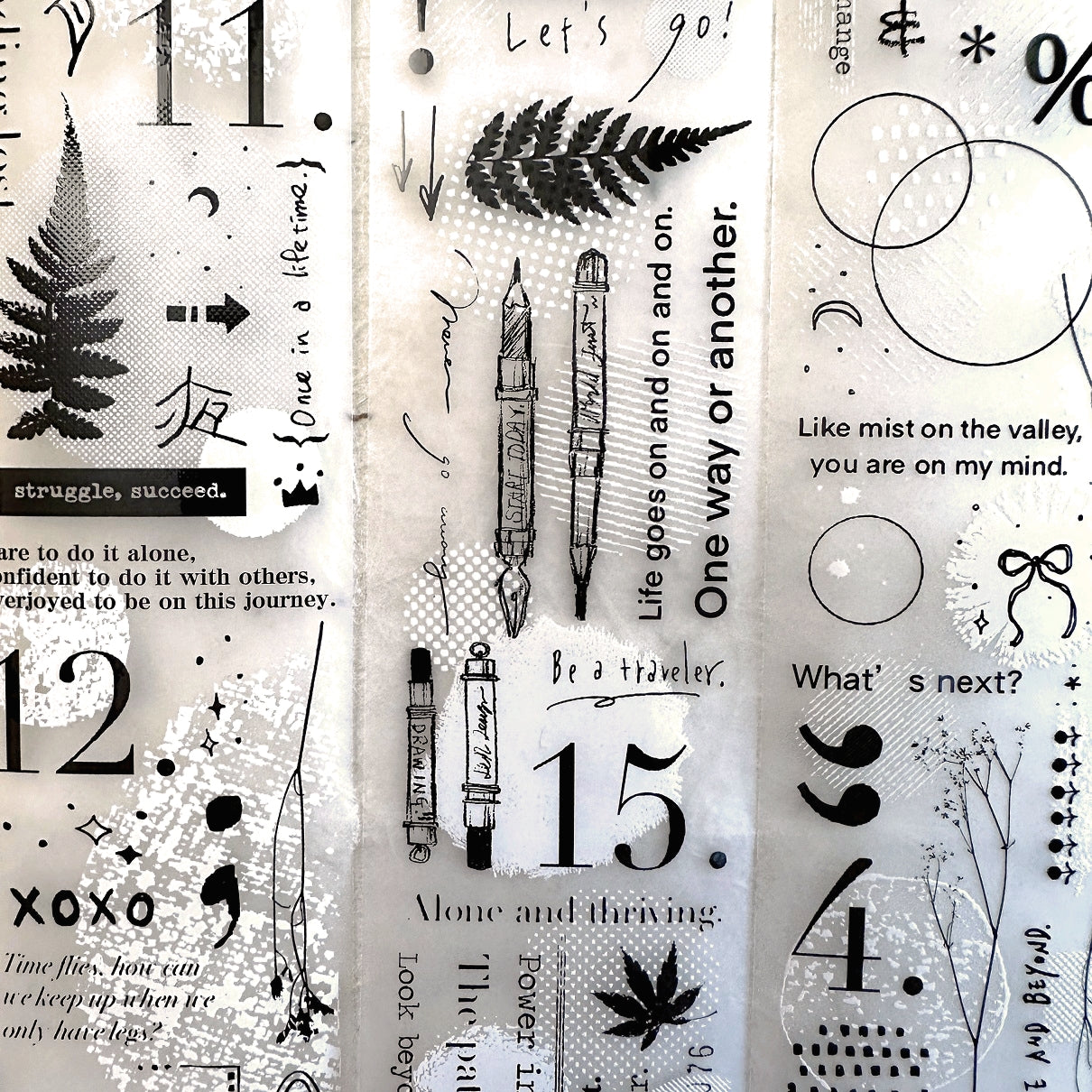 Lin Chia Ning - This and That PET tape (5 cm x 200 cm) SAMPLES