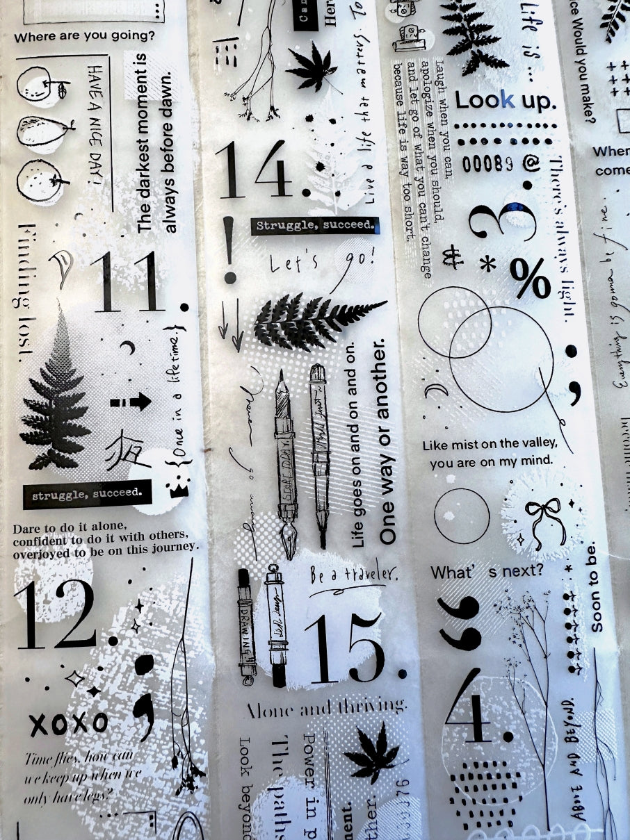 Lin Chia Ning - This and That PET tape (5 cm x 200 cm) SAMPLES