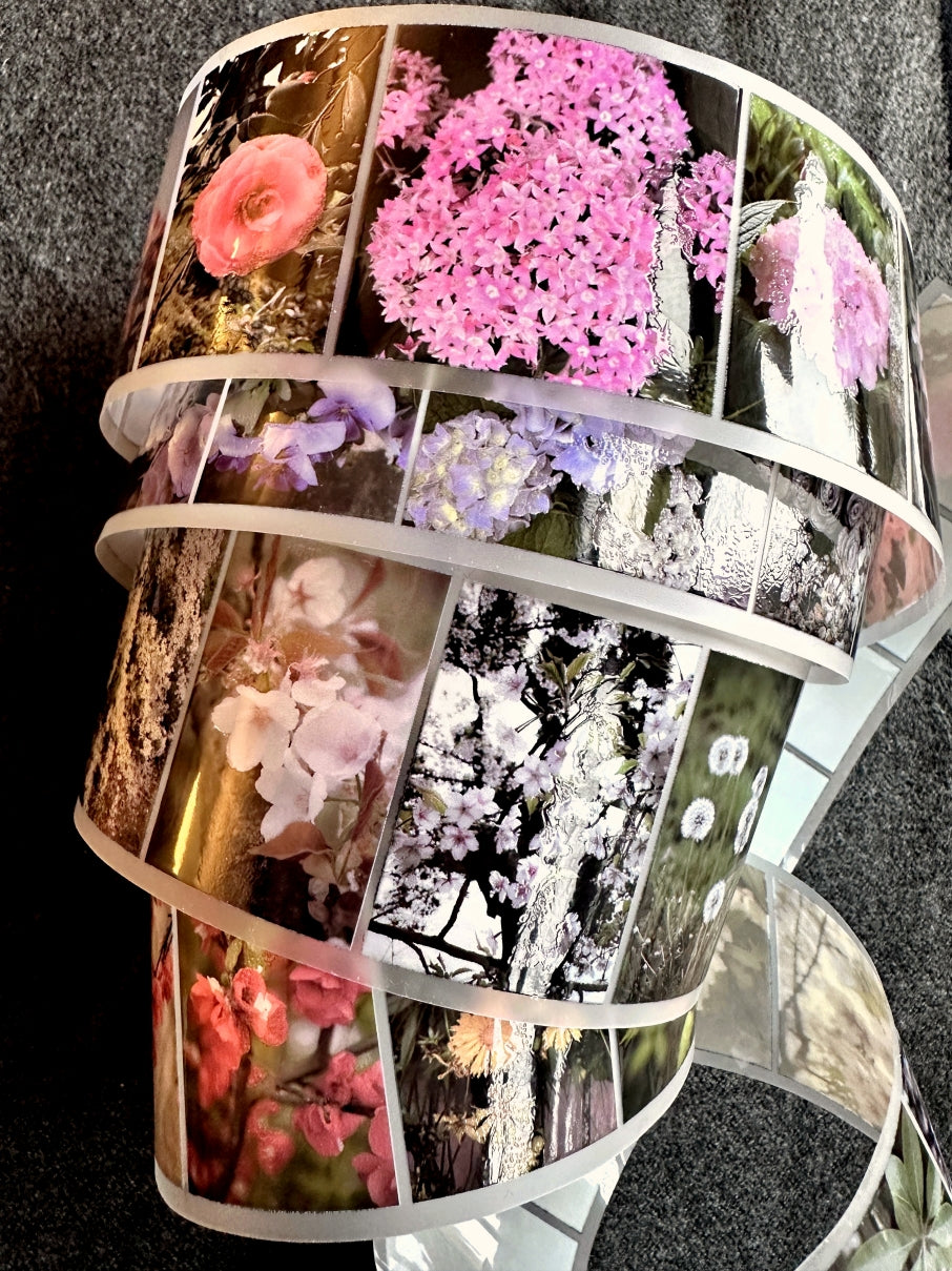 Lin Chia Ning - Journey Flower PET tape & Washi tape (200 cm) SAMPLES