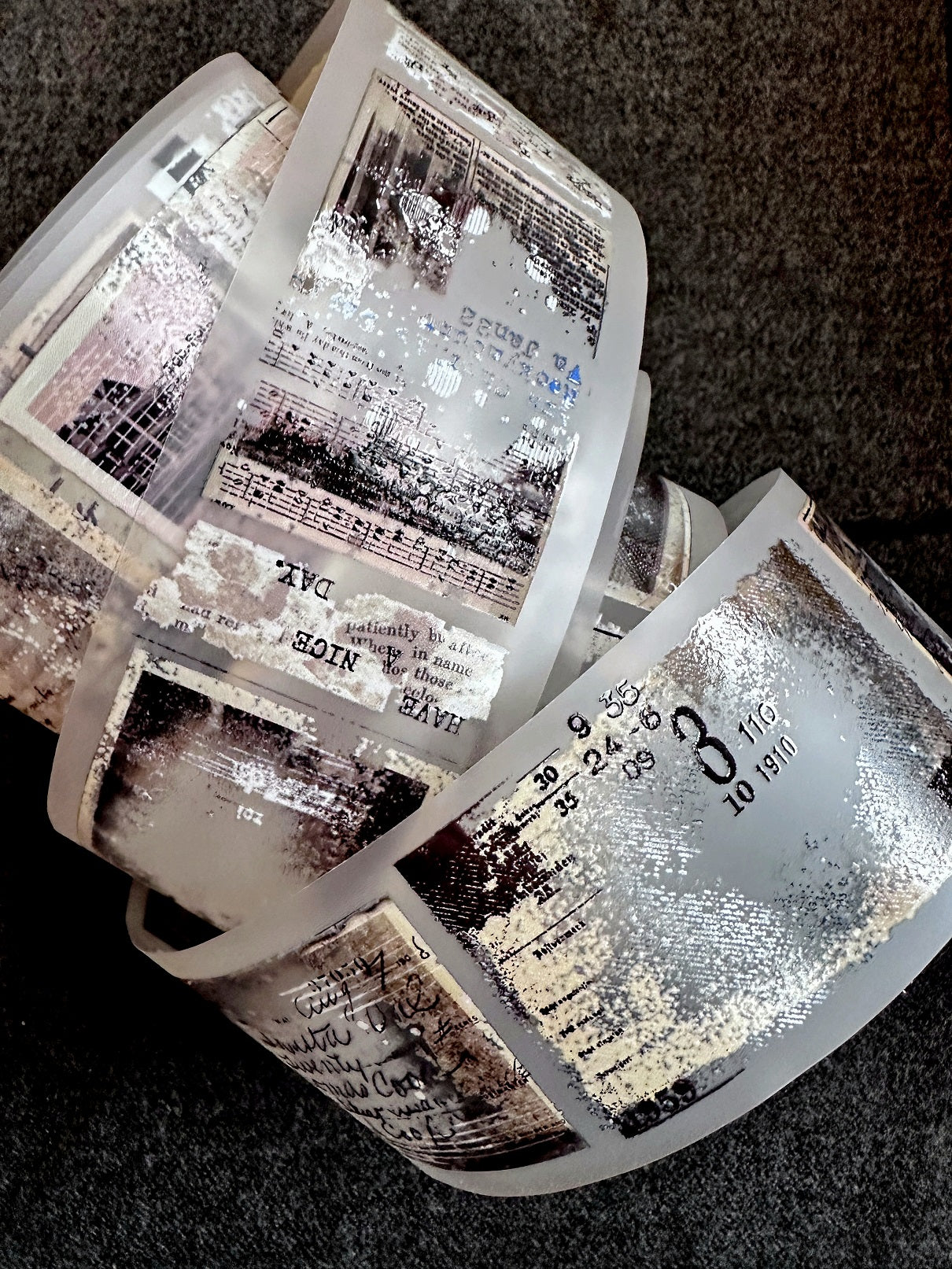Lin Chia Ning - Once Upon a Time PET & washi tape (5 cm x 200 cm) SAMPLES
